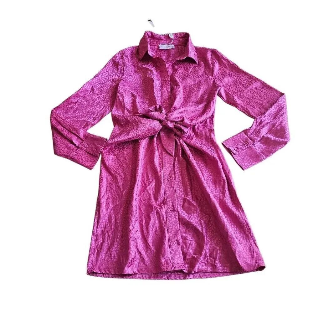 Summer haus Beach Bunny Sz S pink shelby dress